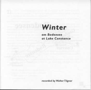 CD Walter Tilgner: Winter