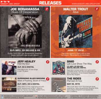 2CD Walter Trout: Alive In Amsterdam