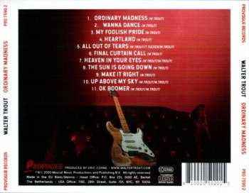 CD Walter Trout: Ordinary Madness