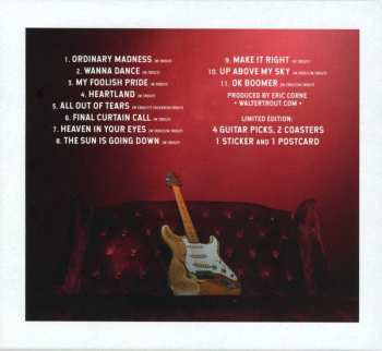 CD/Dobozkészlet Walter Trout: Ordinary Madness DLX | LTD