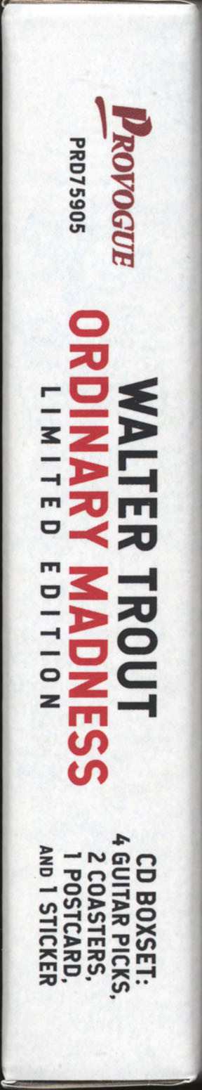 CD/Dobozkészlet Walter Trout: Ordinary Madness DLX | LTD