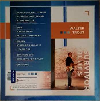 2LP Walter Trout: Survivor Blues LTD | CLR