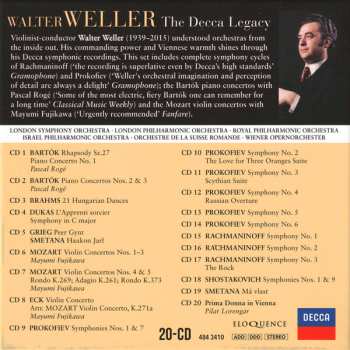 20CD/Dobozkészlet Walter Weller: The Decca Legacy