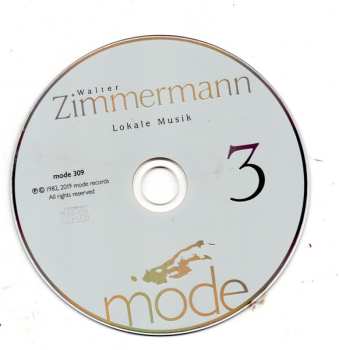 3CD Walter Zimmermann: Lokale Musik