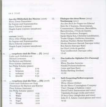 3CD Walter Zimmermann: Voces