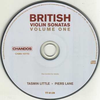 CD Sir William Walton: British Violin Sonatas Volume One