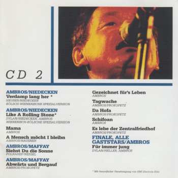 2CD Wolfgang Ambros: Verwahrlost Aber Live