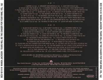 8CD/Dobozkészlet Wanda Jackson: Tears Will Be The Chaser For Your Wine