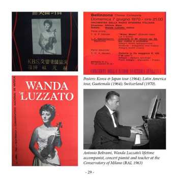8CD/Dobozkészlet Wanda Luzzato: The Art Of Violin 2 - 1955-1979 Unreleased Recordings LTD