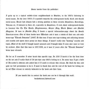 CD Warhate: Thrash Invasion