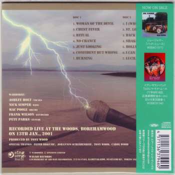 2CD Warhorse: Live At Woods 