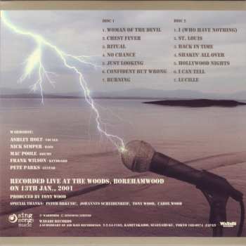 2CD Warhorse: Live At Woods 