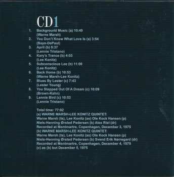4CD/Dobozkészlet Lee Konitz: Two Not One