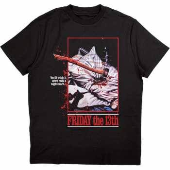 Merch Warner Bros: Póló Friday 13th Only A Nightmare