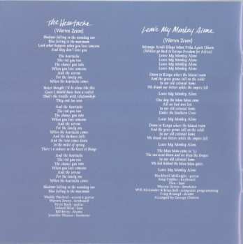 CD Warren Zevon: Sentimental Hygiene