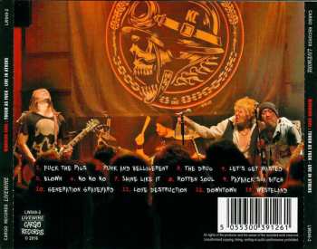 CD Warrior Soul: Tough As Fuck : Live In Athens 
