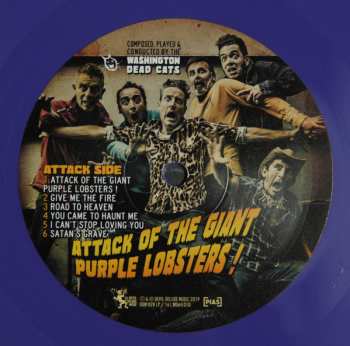 LP Washington Dead Cats: Attack Of The Giant Purple Lobsters ! CLR