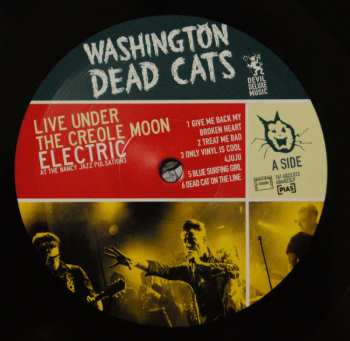 LP Washington Dead Cats: Live Under The Creole Moon