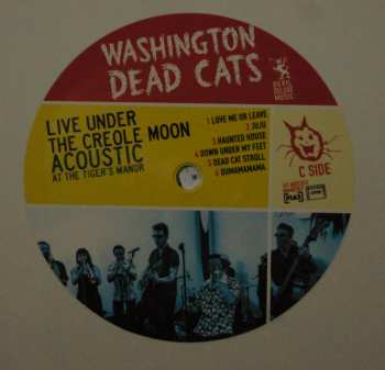LP Washington Dead Cats: Live Under The Creole Moon