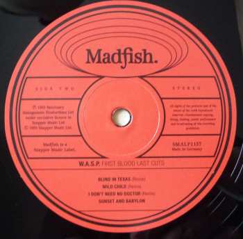 2LP W.A.S.P.: First Blood Last Cuts