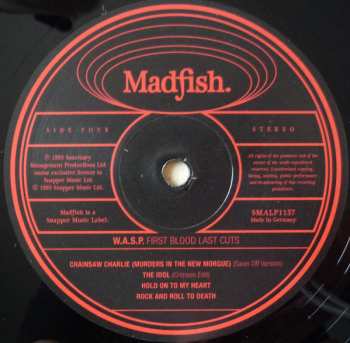 2LP W.A.S.P.: First Blood Last Cuts