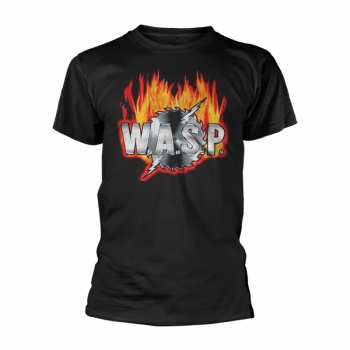 Merch W.A.S.P.: Póló Sawblade Logo W.a.s.p.