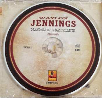 CD Waylon Jennings: Grand Ole Opry Nashville Tn