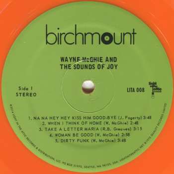 LP Wayne McGhie: Wayne McGhie & The Sounds Of Joy CLR | LTD