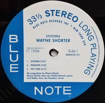 LP Wayne Shorter: Etcetera