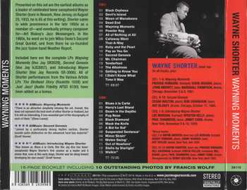2CD Wayne Shorter: Wayning Moments (+ Second Genesis + Introducing Wayne Shorter)