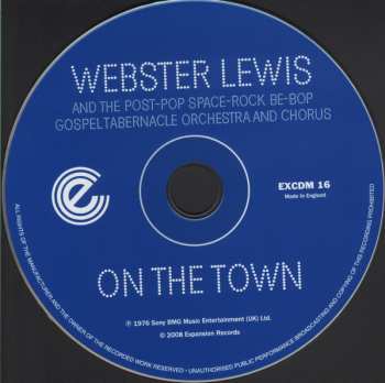 CD Webster Lewis: On The Town
