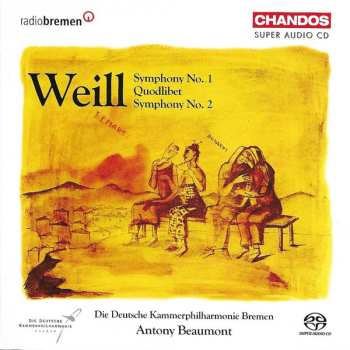 Album Deutsche Kammerphilharmonie Bremen: Symphony No. 1 / Quodlibet / Symphony No. 2