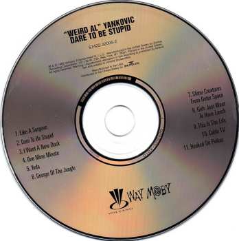 CD "Weird Al" Yankovic: Dare To Be Stupid
