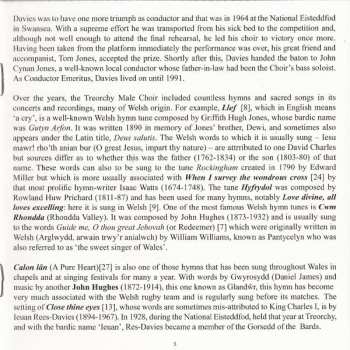 CD Treorchy Male Choir: Tradition: Treorchy