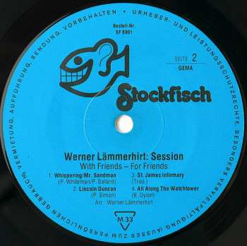 LP Werner Lämmerhirt: With Friends – For Friends
