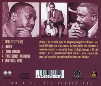 CD Wes Montgomery: Live At The BBC Studios 1965