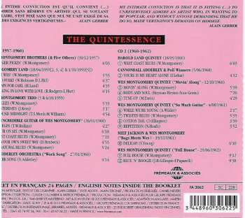 2CD Wes Montgomery: The Quintessence  New York - Indianapolis - Los Angeles 1957-1962
