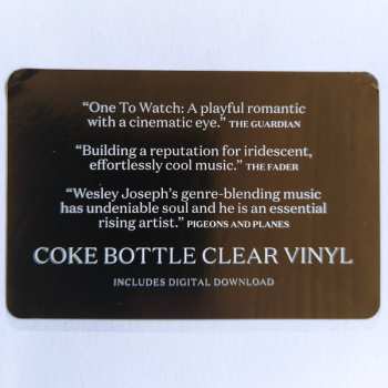 LP Wesley Joseph: Glow CLR | LTD