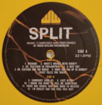 2LP West Dylan Thordson: Split (Original Motion Picture Soundtrack) CLR