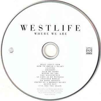 CD Westlife: Where We Are