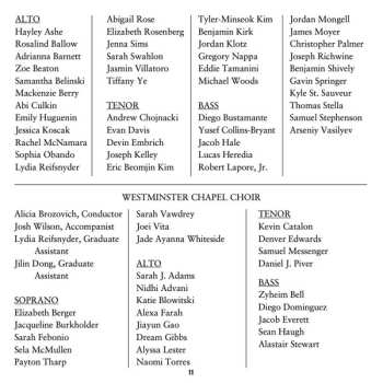 2CD Westminster Choir: An Evening Of Readings And Carols - The 30th Anniversary Live Recording