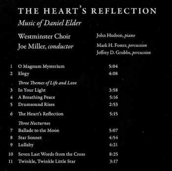 CD Westminster Choir: The Heart's Reflection (Music Of Daniel Elder)