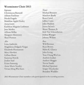 CD Westminster Choir: The Heart's Reflection (Music Of Daniel Elder)
