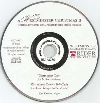 CD Westminster Choir: A Westminster Christmas II
