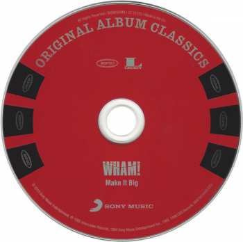 3CD/Dobozkészlet Wham!: Original Album Classics