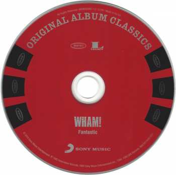3CD/Dobozkészlet Wham!: Original Album Classics