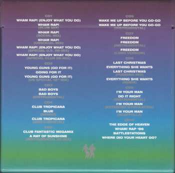 10CD/Dobozkészlet Wham!: The Singles (Echoes From The Edge Of Heaven) LTD