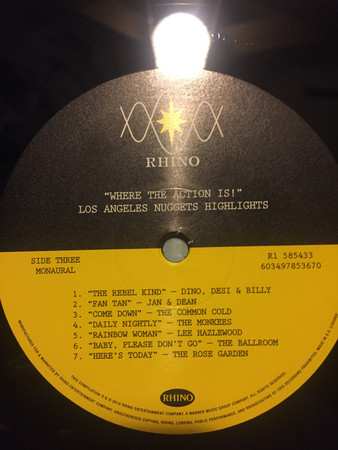 2LP Various: Where The Action Is! (Los Angeles Nuggets) LTD