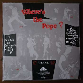 LP/CD Where's The Pope?: Straight-Edge Holocaust CLR | LTD