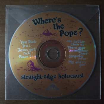 LP/CD Where's The Pope?: Straight-Edge Holocaust CLR | LTD